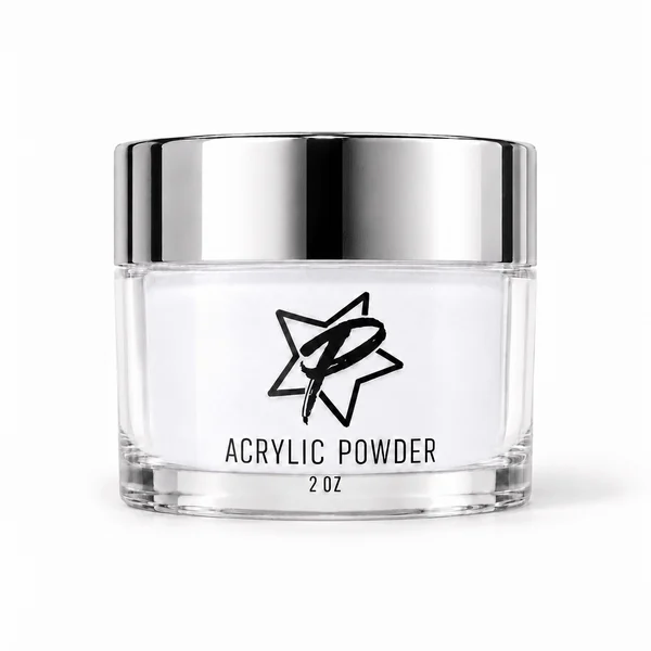 Clear, acrylic powder