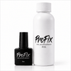 Profix bonder for acrylic and gel enhancements in .5 ounce bottle and 4 ounce refill