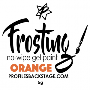 Frosting Gel Paint- ORANGE