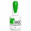 Pure green gel polish