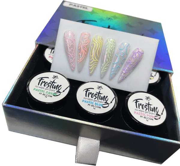Gel paint in box