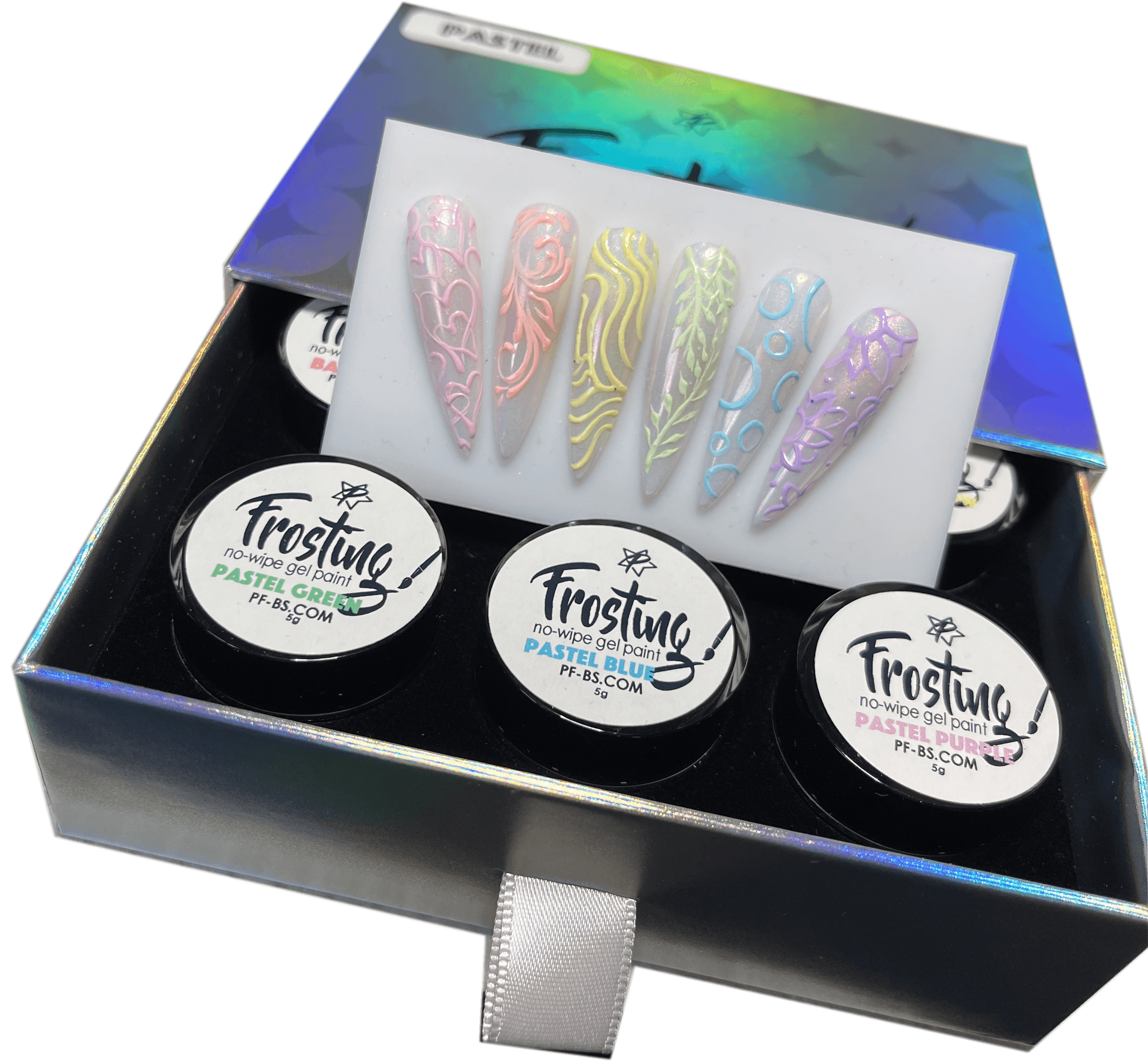 frosting pastel 6 pc. collection Gel paint in box