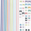 Easter ribbons nail decals