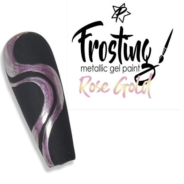 metallic gel paint