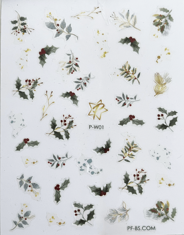 Christmas Nail decals