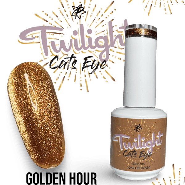 Gold Cates Eye gel