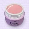 Soft peach gel in jar