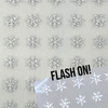 Snowflake decals