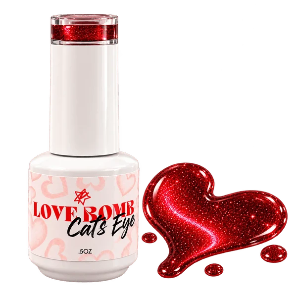 lover love bomb cats eye bright red