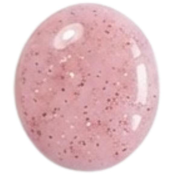 pink glitter gel polish
