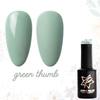 pastel green gel polish