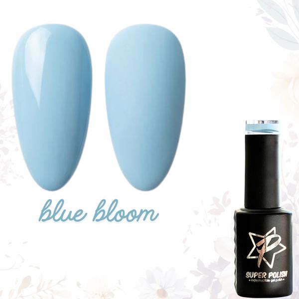 blue gel polish